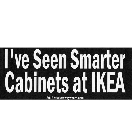 I've Seen Smarter Cabinets at IKEA