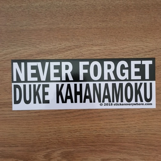 Never forget Duke Kahanamoku